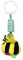 JOINPAYA Cartoon- babybett kinderbett säugling + kinderwagen- -Nachttisch-Anhänger Babybettglocken Wiege Anhänger Yellow
