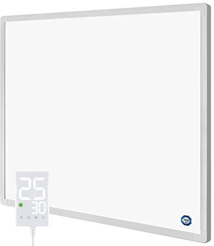 Hocosyme Infrarotheizung mit Thermostat 400 Watt, Infrarotheizung Wandmontage - 1-3 Min auf Betriebstemperatur bis 120 Grad - TÜV - Touch