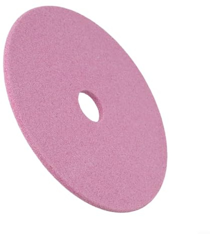 Besttoolifes Schleifscheibe 105/145 mm für Kettensägenschärfer, dicke Schleifscheibe für 3/8 Zoll LP .325 Kettensägen-Kettenschärfer, Werkzeug, Fächerscheibe, Schleifscheibe (145 x 22,2 x 4,7 mm)