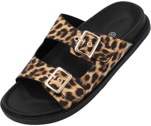 Palado Sandalen Damen Gnojus by Sila Sahin - elegante Pantoletten - bequeme Hausschuhe - modische Sommerschuhe