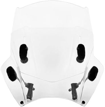 Tourenscheibe Getönt Für BMW S 1000R S1000 RS 1000 R S1000R Universal Motorrad Windschutzscheibe Deckt Bildschirm Rauch Objektiv Motorräder Deflektor Bildschirm Motorräder Deflektor(Adjust Transparent