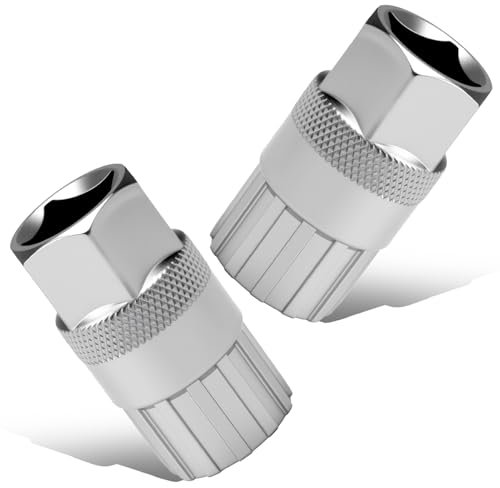 2Pcs Bicycle Cassette Removal Tool for Shimano,Mountain Bike Freewheel Removal Tool,Cassette Locking Bottom Bracket Repair for Shimano Sunrace Sram Dnp 6 7 8 9 10 11 Speed Mountain Bike