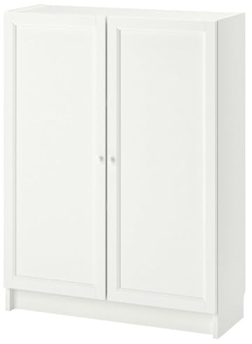 ProTuning OXBERG/BILLY Bücherregal mit Türen 80x30x106cm weiß