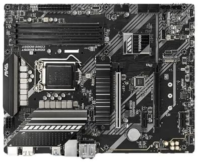 Compatibilità Supporto scheda madre Fit For MSI MAG B460 LGA 1200 i9-10900K i7-10700K i5-10600K i3-10100 Intel 4xDDR4 128GB PCIe3.0 M.2 HDMI ATX