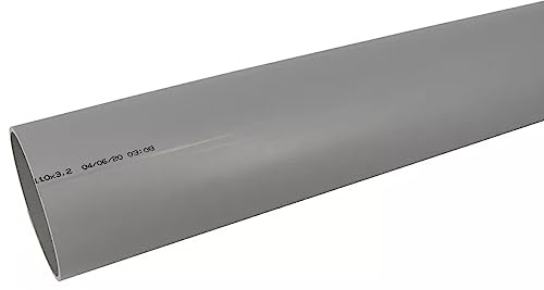 Nicoll - Tube PVC - Tube PVC compact NF-Me - diamètre 110 mm - 1 mètre - ép. 3,2 mm -