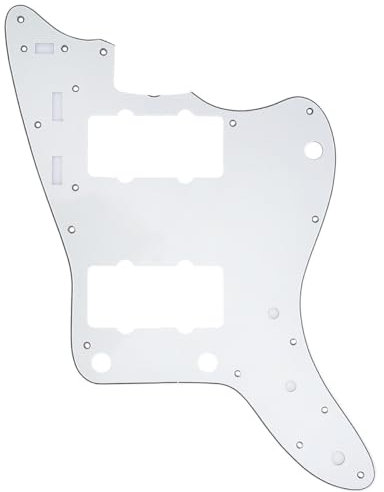 Musiclily Pro 13 Trous Guitare Pickguard Plaque de Protection pour JPN Fender Japan Jazzmaster, 3plis Parchemin