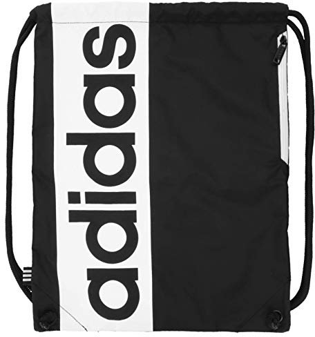 adidas Originals Court Lite Sackpack Mochila, Negro/Blanco, Talla única Unisex