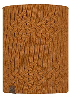 Buff Original Knitted & Fleece Neckwarmer New Helle Mustard Schlauch, Unisex, Erwachsene, mehrfarbig, Einheitsgröße