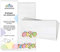 Briefpapier mit Umschlag Briefpapier-Set Ostern Osterhasen Motivpapier für Briefe Einladungen (25 Blätter + 25 Umschläge)