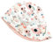 Kleine Könige Sonnenhut Sommer Mütze Baby Mädchen · Modell Blumen Vogel Birds weiß, Altrosa · Ökotex 100 Zertifiziert · Größe 122/128