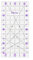 The Quilted Bear Transparentes Patchwork-Lineal – rutschfestes Design, Lineal zum Nähen, Quilten, Patchwork, robustes Acryl mit 30 45 60 Grad Winkeln, klare Linien (6 x 12)