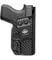 Glock 43 Holster, Glock 43x Holster, Carbon Fiber Kydex Holster IWB for Glock 43 / Glock 43X (Gen 1-5) Pistol Case - Innen Bund verdeckt tragen Holster Guns Accessories (Black, Right Hand)