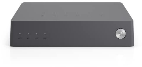 Audio Pro Link 2 - Kabelloser HiFi Adapter für Audio Streaming & Multiroom - WiFi & WLAN Ethernet - Smart App-Steuerung - Aufrüsten von Stereoanlagen - Schwarz