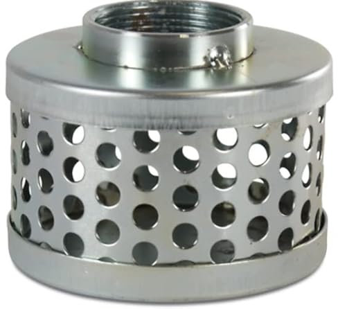 Panier d'aspiration avec filetage intérieur IG 1 1/2 en métal galvanisé sans clapet anti-retour