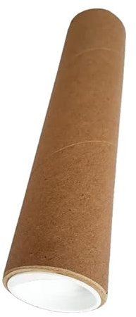 Versand Schutz Aufbewahrungs Hülse Rohr Rolle 10-50cm bis DIN A2 mit Deckel Durchmesser innen 38mm (20cm, A: 1 x 20cm)
