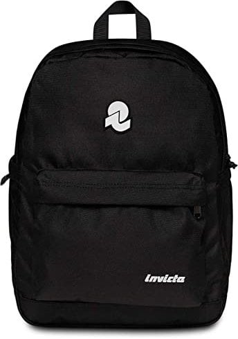 Invicta Lab Rucksack LAB Unisex - Kinder und Jugendliche, Schwarz, 30,5 x 39 x 21,5 cm, schule
