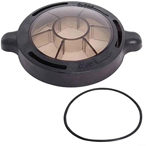 Tapa de prefiltro para bomba de piscina, filtro de arena, repuesto para bomba de piscina, compatible con Splapool Pureline Deluxe sobre el suelo 72728,72729