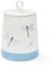 Cooksmart British Designed Biscuit Jar | Ceramic Biscuit Barrel for All Modern Kitchens | Large Biscuit Tin With Airtight Lid - English Meadows