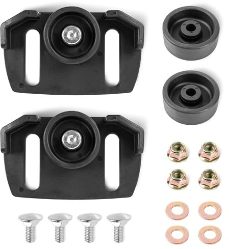 Canamax 490-241-0038 Rollschuhe-Set für Schneefräse – passend für die meisten 2-stufigen und 3-stufigen Schneefräsen – kompatibel mit Craftsman MTD, Arnold Troy-Bilt Cub Cadet Yard-Man Ariens und mehr