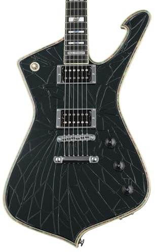 Ibanez Paul Stanley PS3CM Cracked Mirror Black - Ibanez E-Gitarre