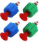 4PCS Sicherheits-Entlassventil Druckentlastungsventil Entlüftungsventil Entlüftungsventil für 3L/5L/8L Rucksack Spray Bewässerung Anschlüsse Ausrüstung