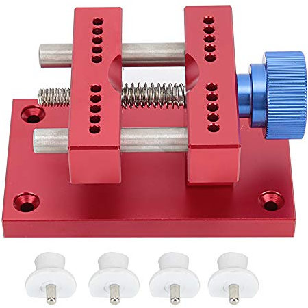 ANKROYU Verstellbarer Uhrengehäusehalter, Großer Metall-Uhrenhalter, Bank-Uhrengehäuseöffner, Uhrenreparaturwerkzeug Zum Öffnen Des Uhrengehäuses, Batteriewechsel