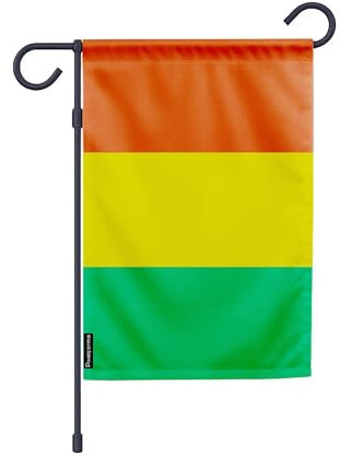Bandera de jardín de Bolivia 32 x 47,5 cm