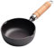 Olla antiadherente, olla de hierro fundido con mango de arce, compatible con cocina de inducción (M)