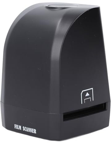 Digitaler Filmscanner, USB 2.0-Filmscanner, 2400 DPI, 4800 DPI und 8 MP CMOS, Unterstützt 35 Mm/1,4 Zoll, 135 Mm/5,3 Zoll Farbpositive, Negative, Farb-, Schwarz-Weiß-Dias.