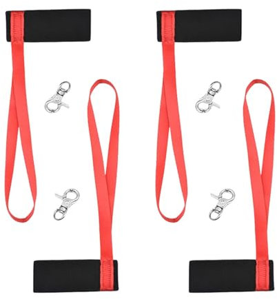 Generisch Handschlaufen für Skihandschuhe, 4X Verstellbare Skihandschuhe Schlaufen, Sport Handschuh Strap, Elastische Befestigungsschlaufen Handschuh, Anti-Verlust Winterhandschuhe Handgelenkschlaufe