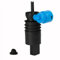 JINFOLI Scheibenwaschpumpenmotor vorne und hinten, for A3 A4 A6 C5 B5 B6 B7 C6, for Skoda Fabia, for Octavia, Roomster Combi Schrägheck Scheibenwischermotor