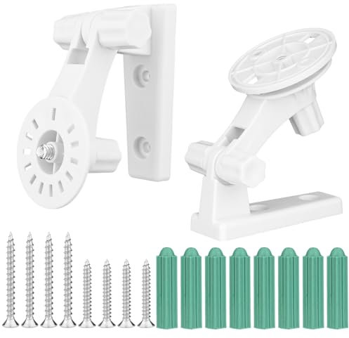 2 Stück Kamera Wandhalterung Halterung, Ring-Kamera-Montagehalterung für Tp-Link Tapo C210/C200/ C225/ C220/ Tc70, Kasa Ec70/ Kc410s Überwachungskamera Einstellbarem Winkel 180 Grad Drehung