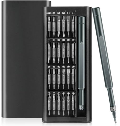 Lociban 49 IN 1 Cacciaviti Precisione Set, Kit Mini Utensili Magnetici, Set Riparazione per MacBook, PC, PS4, PS5, Xbox, Switch, iPhone, Occhiali, Orologi e Dispositivi Elettronici