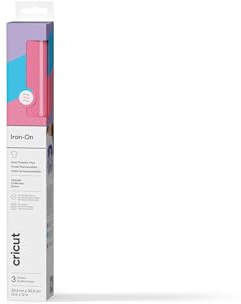 Cricut HTV Heat Transfer Vinyl, 3 Sheet Sampler, Pastels Collection, 30.5cm x 30.5cm, Iron-on Heat Transfer Vinyl (HTV) for All Cutting Machines