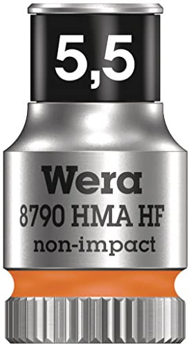 8790 HMA HF Zyklop socket with 1/4 drive with holding function, 5,5 mm