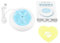 Waschmaschine Mini Ultraschall Wäsche Turbine Washer Reiniger Tragbare Multifunktionale Wash Tool Kleidung Reinigungswerkzeug für Reise Kinder Wäsche(Blue)