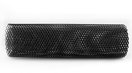Akozon Front Kühlergrills,Autogrill Autogrill Mesh Universal Mesh Grill Car Body Grill 6x12mm Aluminiumlegierung Car Grill Mesh Net Grid Body Bumper Rhombischer Grill Car Mesh Grill Automotive