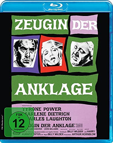 Zeugin der Anklage (Blu-ray): Deutsch, Englisch