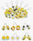Mini Porte clé,Porte-clés Abeille Keychains pour Les Cadeaux des Enfants Porte-clés animal de dessin animé Fête Décoration pour Noël Enfants Cadeau de Fête（30 Pièces ）