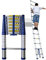 Leiter teleskopleiter Teleskopleiter, 8 m/ 7 m/ 6 m/ 5 m/ 4 m/ 3 m/ 2 m/ 1 m hoch, robuste Teleskop-Verlängerungsleiter für Arbeiten auf dem Dachboden im Freien, Belastung 150 kg (Größe: 1,4