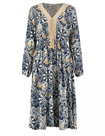 Hailys Kleid Si44ssi blau Größe S