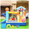 HBDSMLPL Bouncy Castles for Kids with Slide and Ball Pit for Kids, Trampoline, Climbing, Blower, Bouncy Castles for Children's Party,3.4×3.2×2.4M(LxWxH)