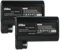 vhbw 2x batteria compatibile con Electrolux PI92-4STN, PI91-5SGM, PI91-5MBM, PI92-4ANM, PI91-5SSM home cleaner (2600mAh, 7,2V, Li-Ion)