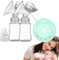 Electric Breast Pump, Electric Breast Pump - Breast Pump Extraction Pumps With 2 Milk Bottles | Multiple Modes, Low Noise Breast Pump For New Mothers And Moms Postpartu