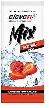 Mix Saborizante - Elevenfit - Pack 24 unidades - Sabor Fresa - Mix Saborizante sin azúcar 24x9g