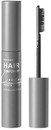 Waterproof Root Stick,Wurzelabdeckung Mascara,Hair Dye Stick to Cover White Hair, Sofortige Grauabdeckung – Präzise Wurzeln & Lücken kaschieren,Natürliche Farbanpassung (Schwarz)