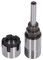 Router Bit Adapter Component | 1 / 4in Round Shank Carbide Adapter for Trimming/Milling/Woodworking | Cemented Carbide Construction | Long - lasting & Consistent Functionality