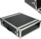 19” 2U Equipment/Patch Panel Flight Case-Transit Storage Handle-DJ PA Mixer Box