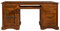 MASSIVMOEBEL24.DE Oxford Schreibtisch Akazie 158x54x76, Farbe:Hellbraun lackiert, Größe:158x54x76 cm (BxTxH)