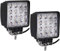 2pcs 48W LED Scheinwerfer Flutlicht Rückfahrscheinwerfer IP67 Wasserdicht Arbeitsscheinwerfer 12V 24V